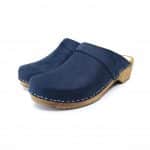 ALEX Holz Clogs flach dunkelblau – midnight – Bild 2