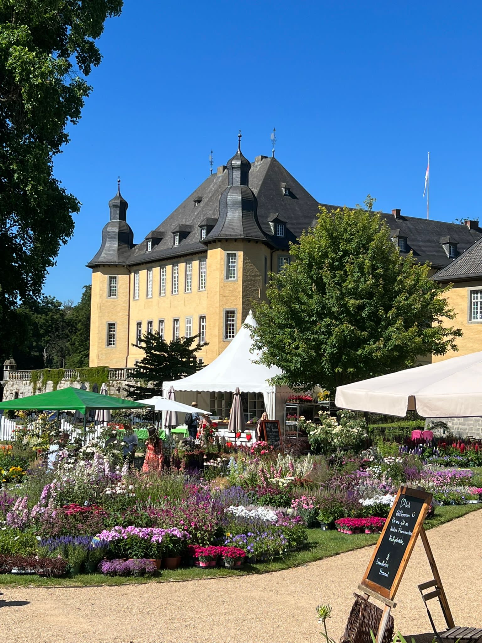 Schlossherbst in Schloss Dyck