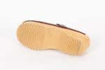 Anna bordeaux braun Holz Clogs vegetabil gegerbtes Leder – Bild 6
