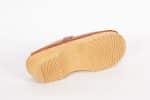 Anna cognac Holz Clogs vegetabil gegerbtes Leder – Bild 8