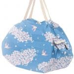 Shupatto Shopper Einkaufstasche L „Hana Ni Tori“ – Faltbare Japan Eco Bag – Bild 2
