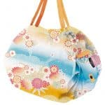 Shupatto Shopper Einkaufstasche M „Nagare Gumo“ – Faltbare Japan Eco Bag – Bild 2