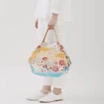 Shupatto Shopper Einkaufstasche M „Nagare Gumo“ – Faltbare Japan Eco Bag