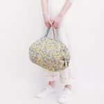 Shupatto Shopper Einkaufstasche M „Mimosa Hana“ – Faltbare Japan Eco Bag