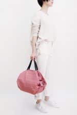 Shupatto Shopper Einkaufstasche M „Peach Momo“ – Faltbare Japan Eco Bag – Bild 3
