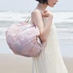 Shupatto Recycled Shopper Tasche M „Coral Reefs“ – Nachhaltige Faltbare Eco Bag