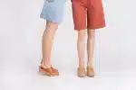 Silvia Clogs Cognac – Damen Holzclogs aus Pull-Up Leder – Bild 9