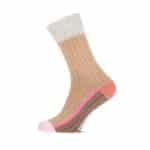 Isabella Damensocken – Trendiges Colourblock-Design mit Recycling-Wolle & Kaschmir – Bild 3