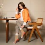 Isabella Damensocken – Trendiges Colourblock-Design mit Recycling-Wolle & Kaschmir – Bild 4