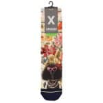 XPOOOS „Poodles“ Damensocken – Verspielte Socken mit Pudel- & Blumen-Print – Bild 3